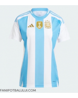 Argentina Echipament de Fotbal Replică Copa America 2024 Femei Acasa